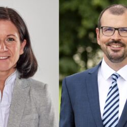 Senatorin Günther-Wünsch und Minister Freiberg